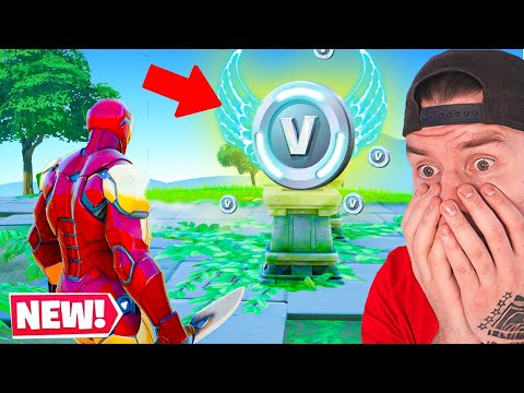 nur mit dem *GEHEIMEN SCHATZ* in Fortnite gewinnen!