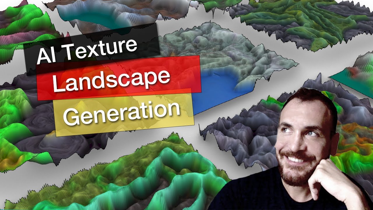 AI Texture: Stable Diffusion generated landscapes