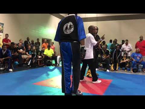 Willie Brown vs Chris Robinson Allstar Karate Nationals 2018