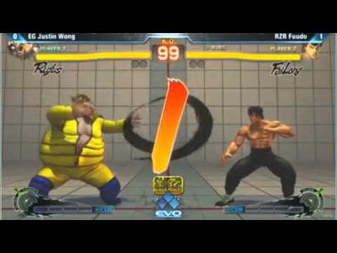 EVO 2012 AE2012 Semifinals Justin Wong [Rufus] vs Fuudo [Fei Long]