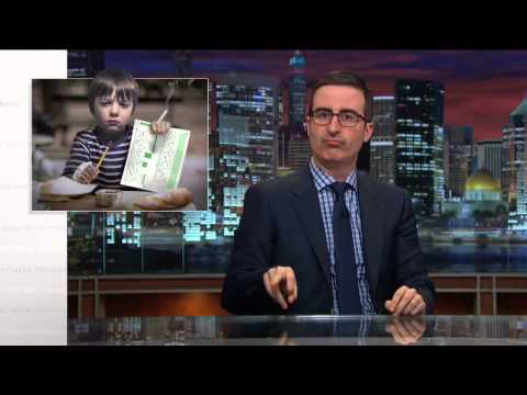 John Oliver: French kid on American Education