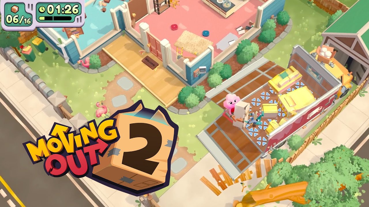 Moving Out 2 Game Billie's Bungalow 5 Star Local Coop Let That Sink In Zap It What's Burning