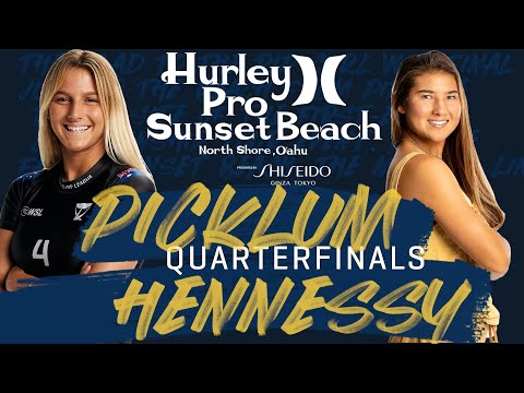 Molly Picklum vs Brisa Hennessy Hurley Pro Sunset Beach - Quarterfinals Heat 3