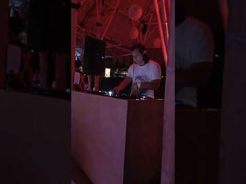 Dj Joker on the mix on Minoo Beach Club