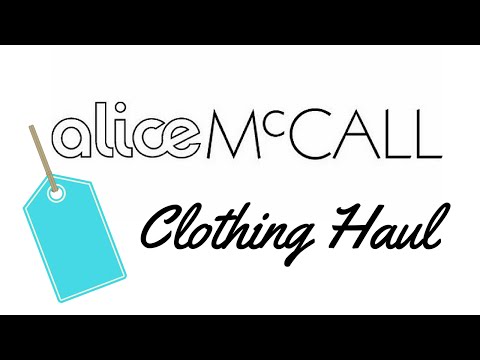 Alice McCall Clothing Haul