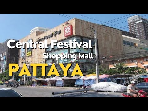 The biggest shopping mall in Pattaya, Central Festival