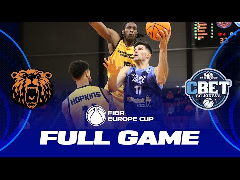 Karhu Basket v Jonava CBet | Full Basketball Game | FIBA Europe Cup 2023-24