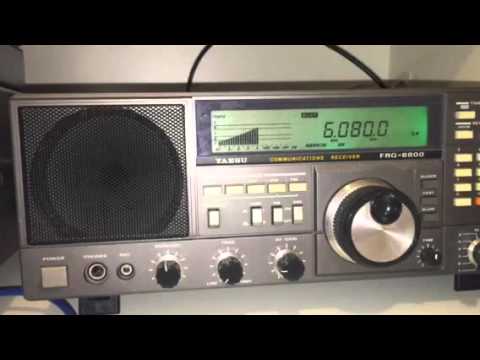 Belaruskaye Radio 1, 6080 kHz broadcasting from Minsk-Kalodzicy