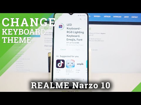 How to Apply LED Keyboard on REALME Narzo 10 – Keyboard Effects
