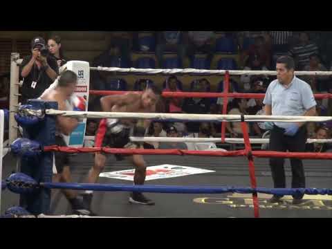 Bryan Jimenez G TKO 7R vs  Keling Fonseca - 130 lbs - Gemelo Promotions