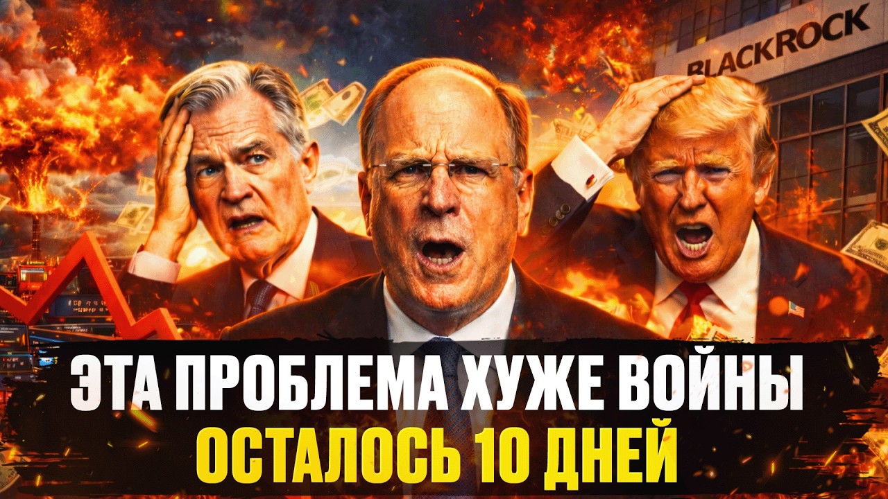 BlackRock Скрывает Проблему На $3 000 0000 000 000! ВОЙНА В ИРАНЕ ПРОСТО ОТВЛЕЧЕНИЕ ОТ ГЛА