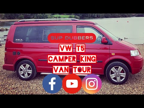 VW T5 Camper Van Tour Camper King Conversion