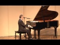 Bill Harris Jazz Pianist singing More Than You Know 2015 0124