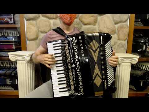 3893 - Brandoni Kingline Cassotto 150C Piano Accordion LMMMH 37 120 $6999