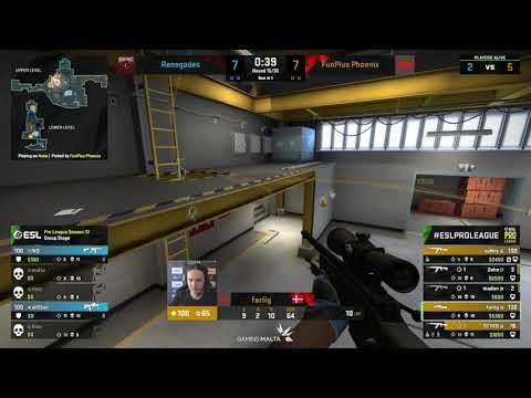 STYKO - 3 AK HS kills - FPX vs RNG - ESL Pro League Season 13 Day 2 - Best Play