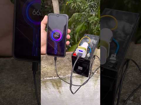 12v battery to phone charger