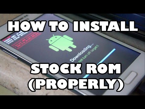 HOW TO INSTALL STOCK ROM ! (BEST TUTORIAL) - NO TRACE OF ROOTING Video