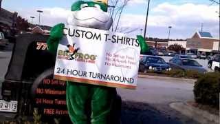 preview picture of video 'Daisy, the robotic Big Frog Snellville sign waver'