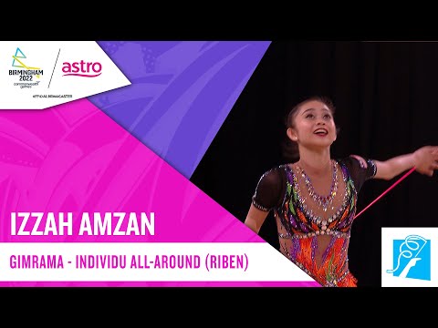 Izzah Amzan | Riben | Gimrama - Individu All Around | Sukan Komanwel 2022