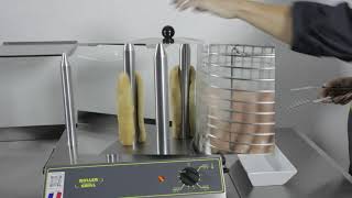 ROLLER GRILL CS 3E HOT DOG TŘI TRNY , ohřívač párků