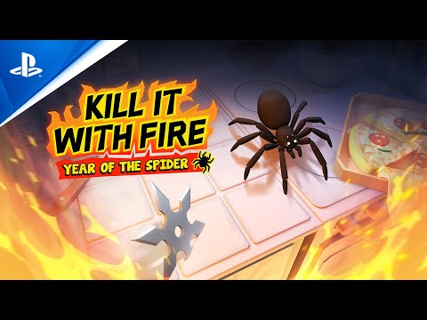 Kill It With Fire - Year Of The Spider DLC Launch Trailer | PS4 Games