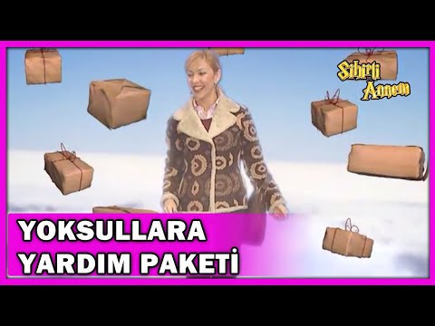 Betüş, Yoksullara Yardım Paketi Dağıtıyor! - Sihirli Annem 42.Bölüm