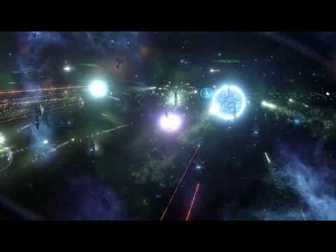 Stellaris: Big Space Battle! Fallen Empire fights the Swarm