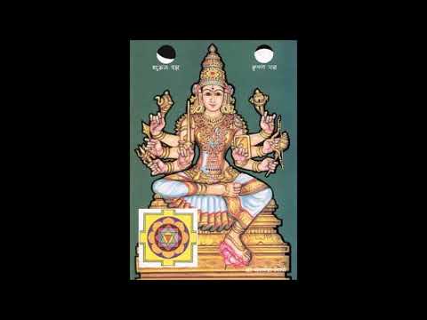 4-12 Bherunda Nityadevi Dhyanasloka and  meaning in Kannada