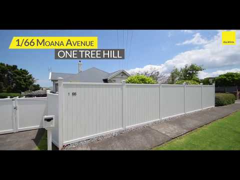 66/1 Moana Avenue  One Tree Hill - Martin Honey