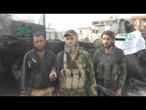 كلمة من أحد قادة أحرارالشام حول أهمية السيطرة على قرية نحليا في محافظة إدلب