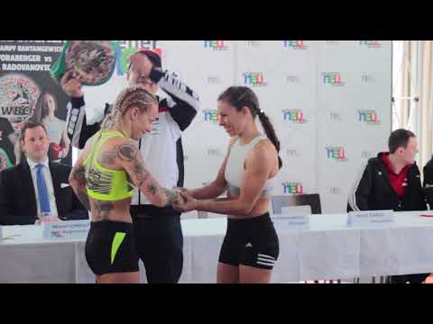 Umalo skandal na merenju Nina Radovanović vs Eva Foraberger