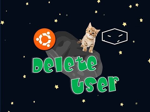 Ubuntu Delete User with Command Line