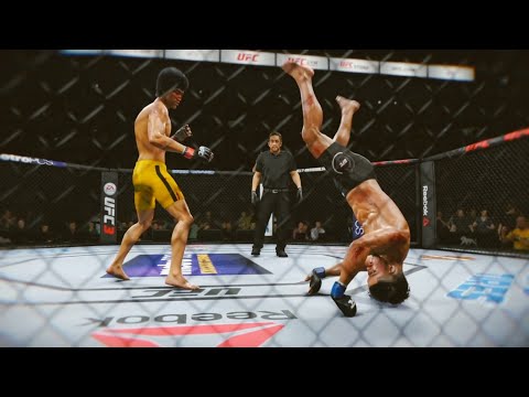 BRUCE LEE VS SERGIO PETTIS | UFC 3 BRUTAL FIGHT | UFC 3 K1 RULES | UFC 3 2020 | EA SPORTS UFC 3