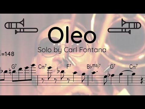 Carl Fontana - Trombone Solo Transcription (Oleo)