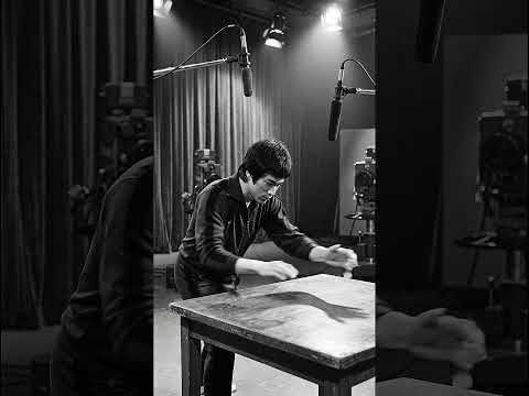 1970s TV Coin Demo: Bruce Lee’s Insane Precision! ? #ShortsFeed#brucelee