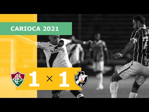 Fluminense 1 x 1 Vasco - Gols - 30/03 - Campeonato Carioca 2021