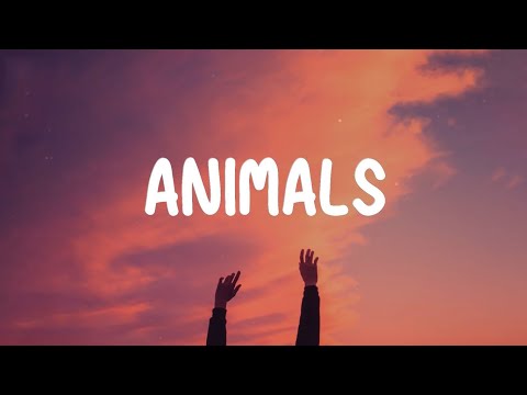 Maroon 5 - Animals (Lyrics)