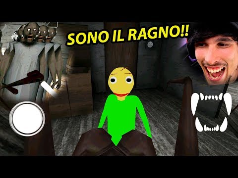 MANGIO BALDI MENTRE SONO IL RAGNO SU GRANNY!!