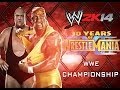 WWE 2K14 30 Years of WM: King Kong Bundy vs ...