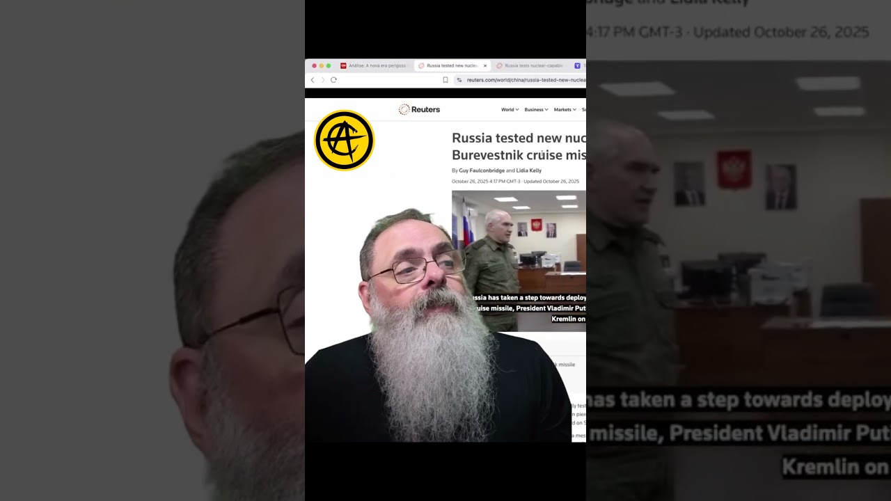 TRUMP retoma TESTES NUCLEARES AMERICANOS: RESPOSTA a INTERMINÁVEL ameaça do PUTIN de APERTAR o BOTÃO
