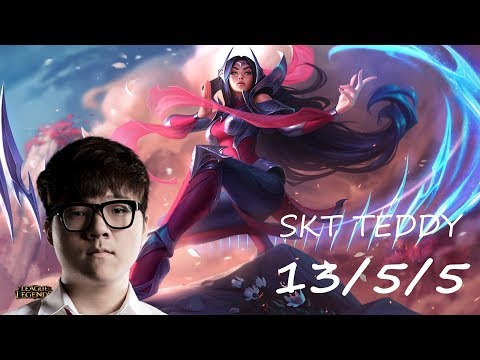SKT Teddy Irelia, KDA 13/5/5 Teddy Stream Jan 07, 2019.