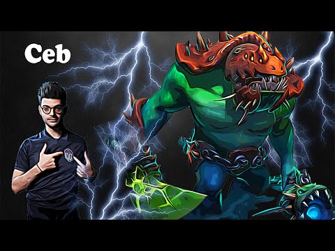 Ceb - Tidehunter Offlane | Dota 2 7.27d Gameplay