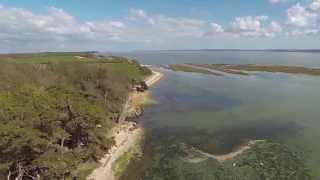 preview picture of video 'Tanners Lane Beach, Lymington, UK - DJI Phantom 2, Gopro Hero 3 Black, Zenmuse Gimbal'