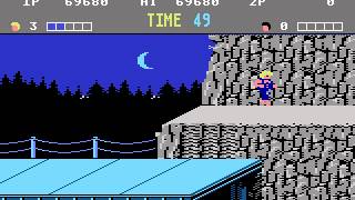 Atari 7800 Game:  Double Dragon (1989 Activision, Inc)