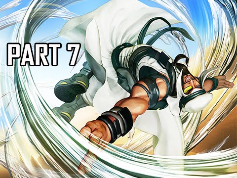 Street Fighter V Walkthrough Part 7 - Rhashid & Zangief Storyline (SFV Let's Play Gameplay)