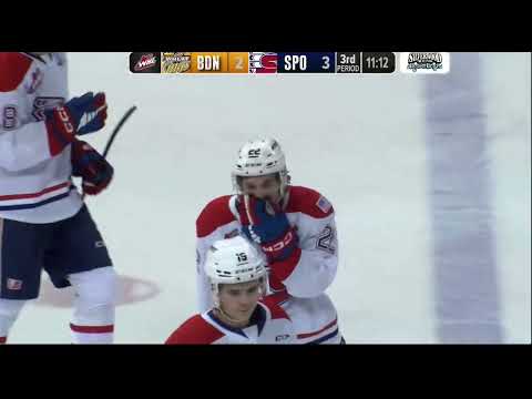 Cole Wadsworth 1st WHL Goal 10/14/23