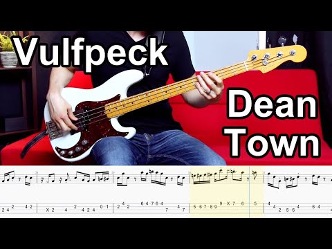 Vulfpeck - Dean Town // BASS COVER + Play-Along Tabs