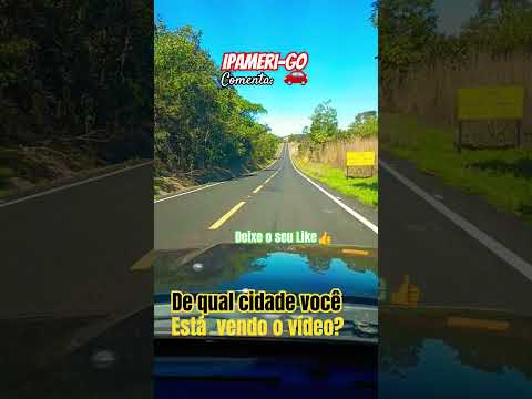 🌎🇧🇷🌵🚗 Saudações a Ipameri-GO 🥰 #goiás #itapetim #brasilia #agro #caldasnovas #urutai #agronomia