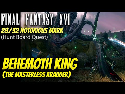 Destroying BEHEMOTH KING in FF16 New Game+ without taking any DAMAGE