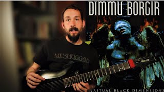 How to Play 1st Solo of "The Promised Future Aeons" by Dimmu Borgir